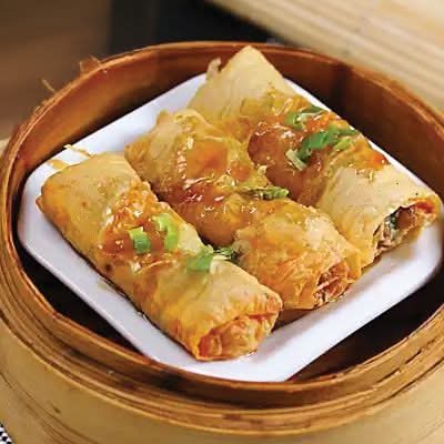 Beancurd Skin Roll W. Oyster Sauce — Hong Kong Kitchen