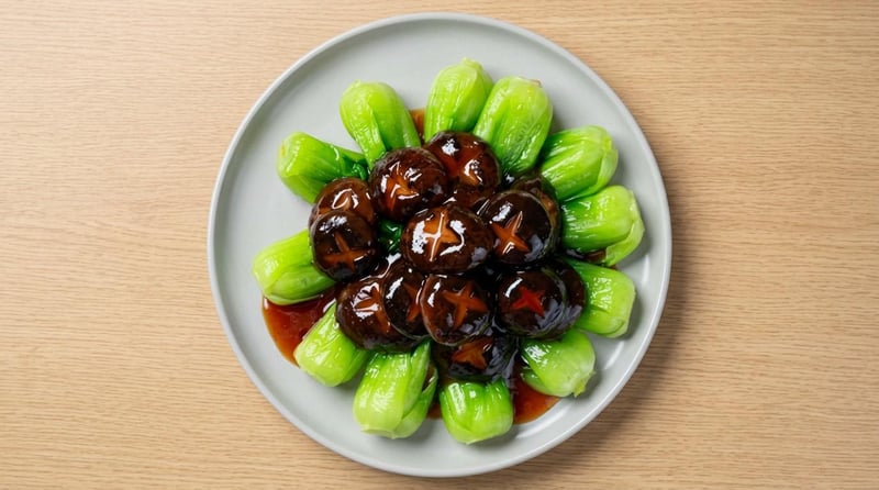 Braised Vegetables W. Mushrooms — Hong Kong Kitchen