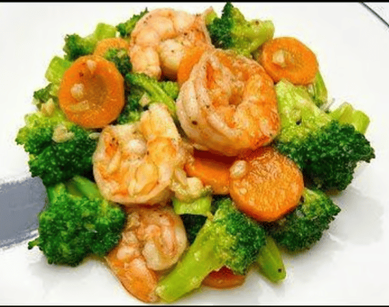 Broccoli Shrimp — Hong Kong Kitchen