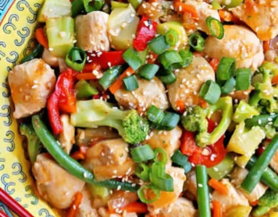 Chicken W. Mixed Veg. — Hong Kong Kitchen