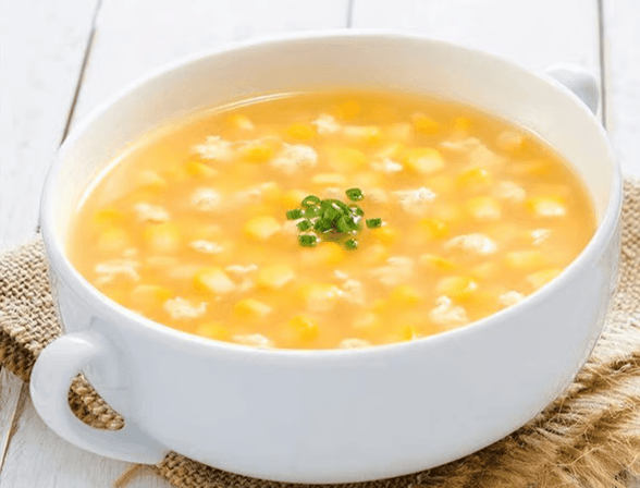 Chicken With Corn Soup — Hong Kong Kitchen