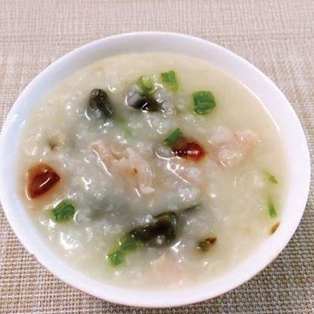 Congee W. Pork & Preserved Egg — Hong Kong Kitchen