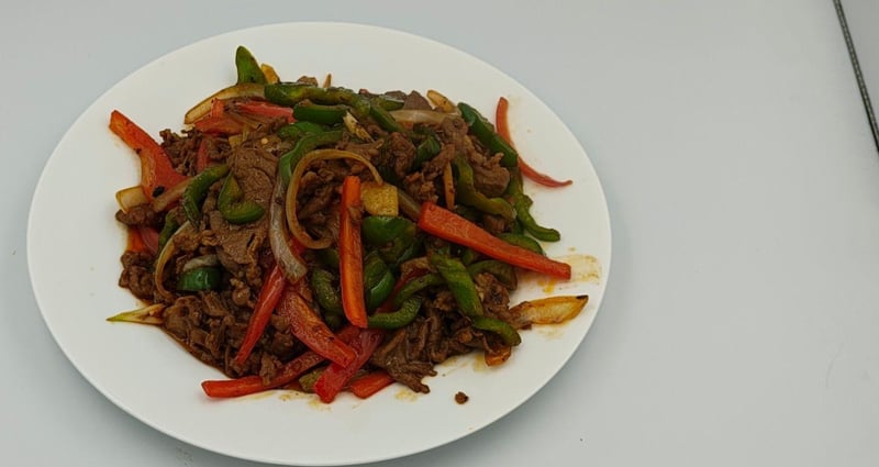 Pepper Lamb In Cumin Stir-fry — Hong Kong Kitchen