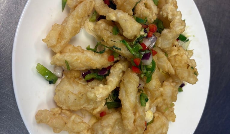 Pepper & Salt Calamari — Hong Kong Kitchen