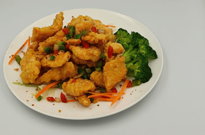 Pepper & Salt Salmon — Hong Kong Kitchen