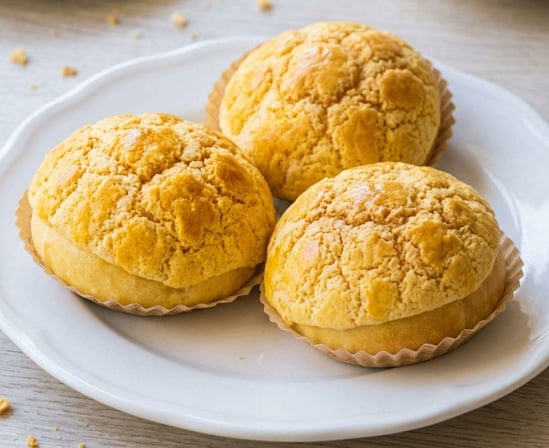 Pineapple Bun — Hong Kong Kitchen