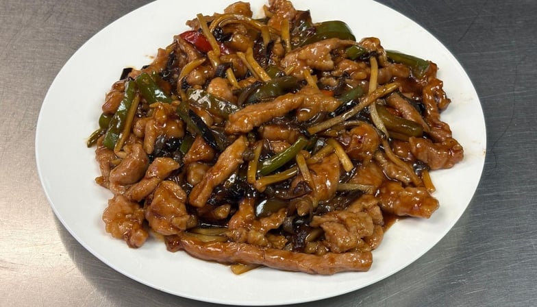 Pork W. Garlic Sauce — Hong Kong Kitchen