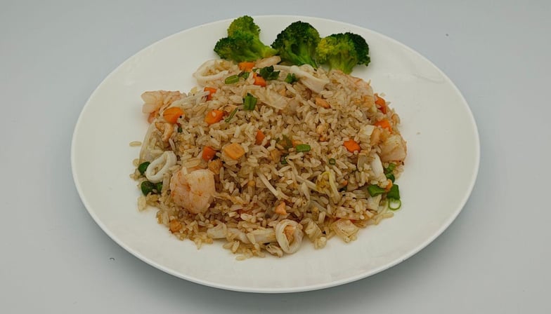 Seafood Fried Rice — Hong Kong Kitchen