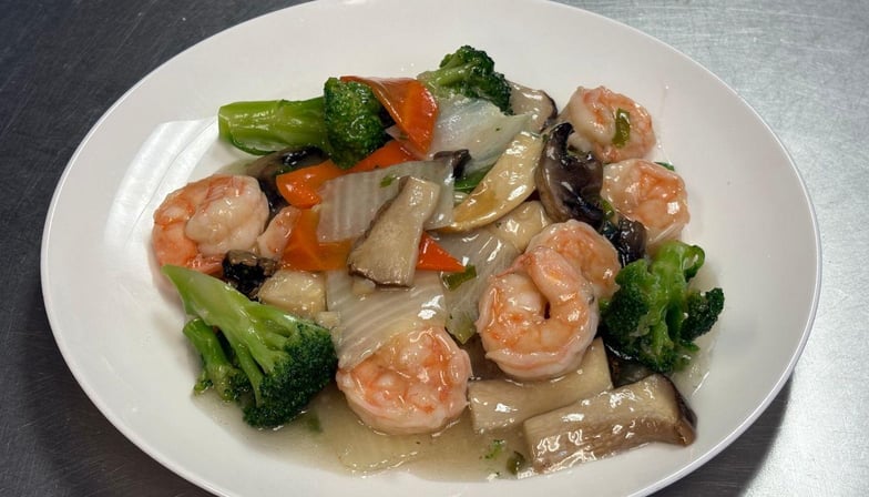 Shrimp W. Vegetable — Hong Kong Kitchen