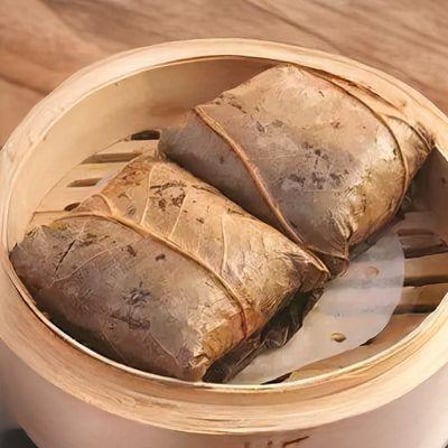 Sticky Rice In Lotus Leaf — Hong Kong Kitchen